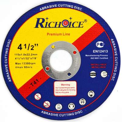 RICHOICE hotsale 115mm abrasive cutting disc for metal