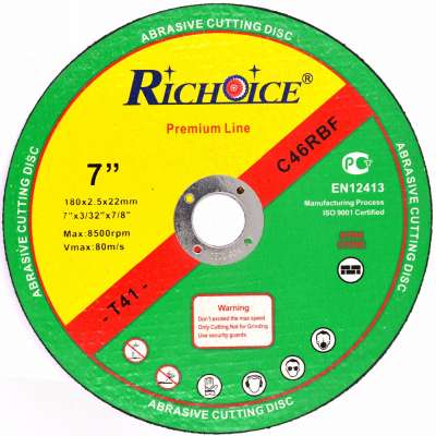 RICHOICE 7 inch 180mm abrasive cutting disc for Stone