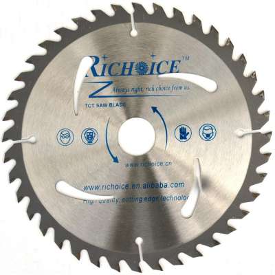 CHINESE HOT SELL 115MM TCT SAW BLADE APPLY FOR CUTTING WOOD ALUMINUM  TEETH TYPE OF LAMINATED OR STEEL